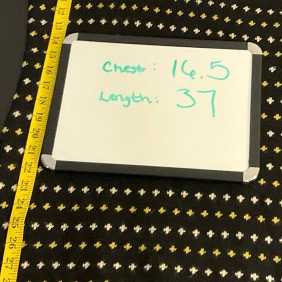 Ralph Lauren Black Wool Angora Cashmere Blend Fair Isle Sweater Dress Size M - Picture 9 of 9